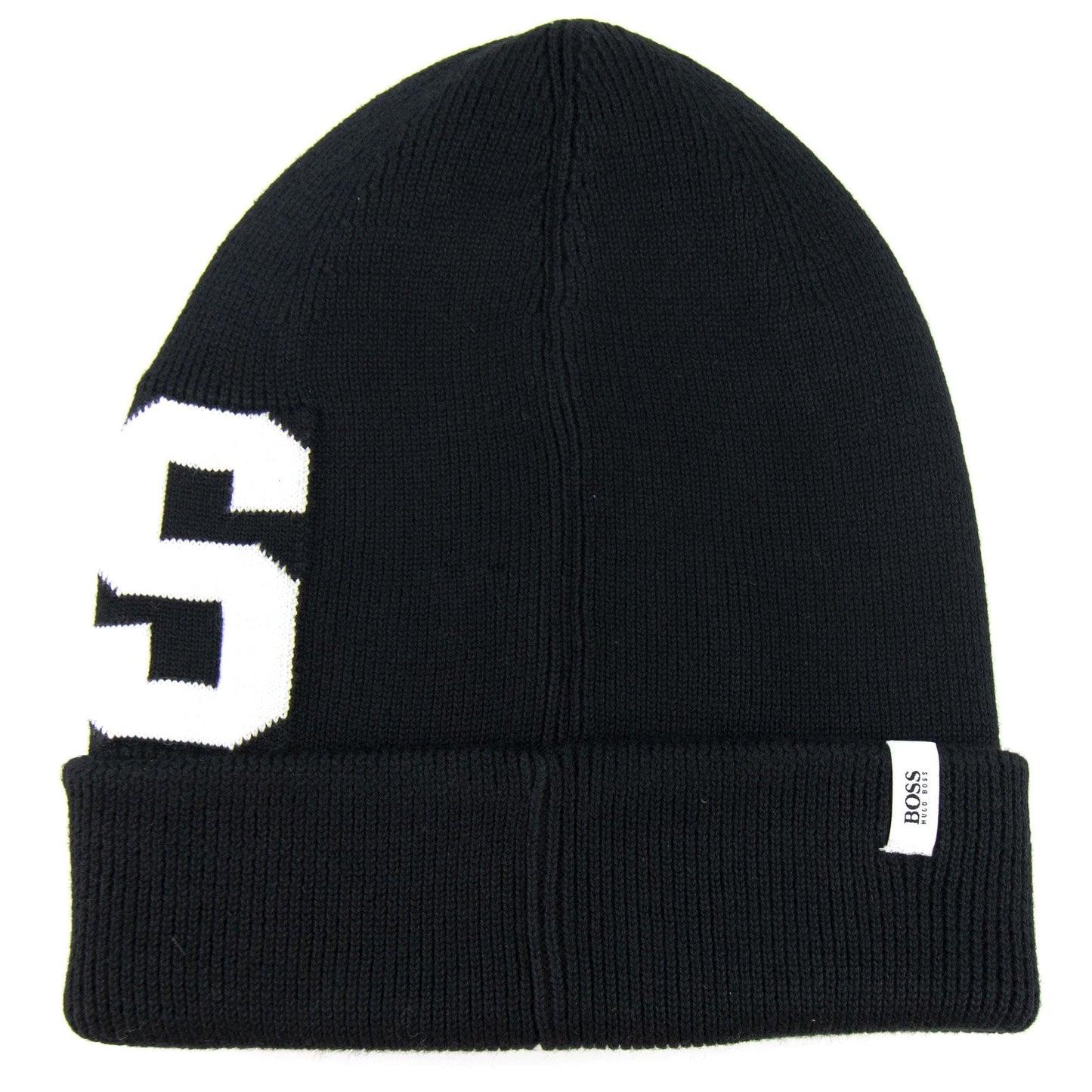 Hugo Boss Kids Logo Beanie Black