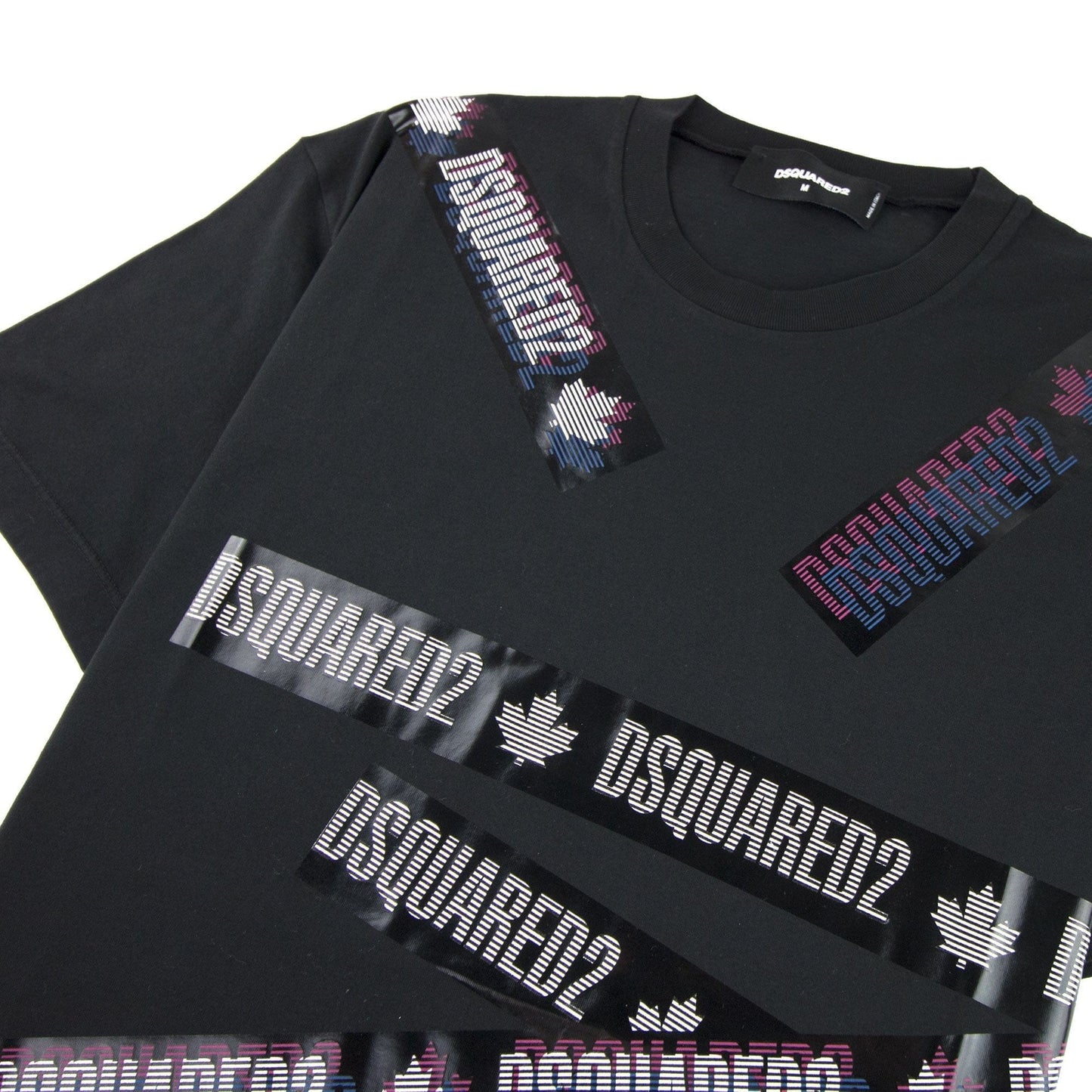 Dsquared2 Logo Tape T-shirt Black 900