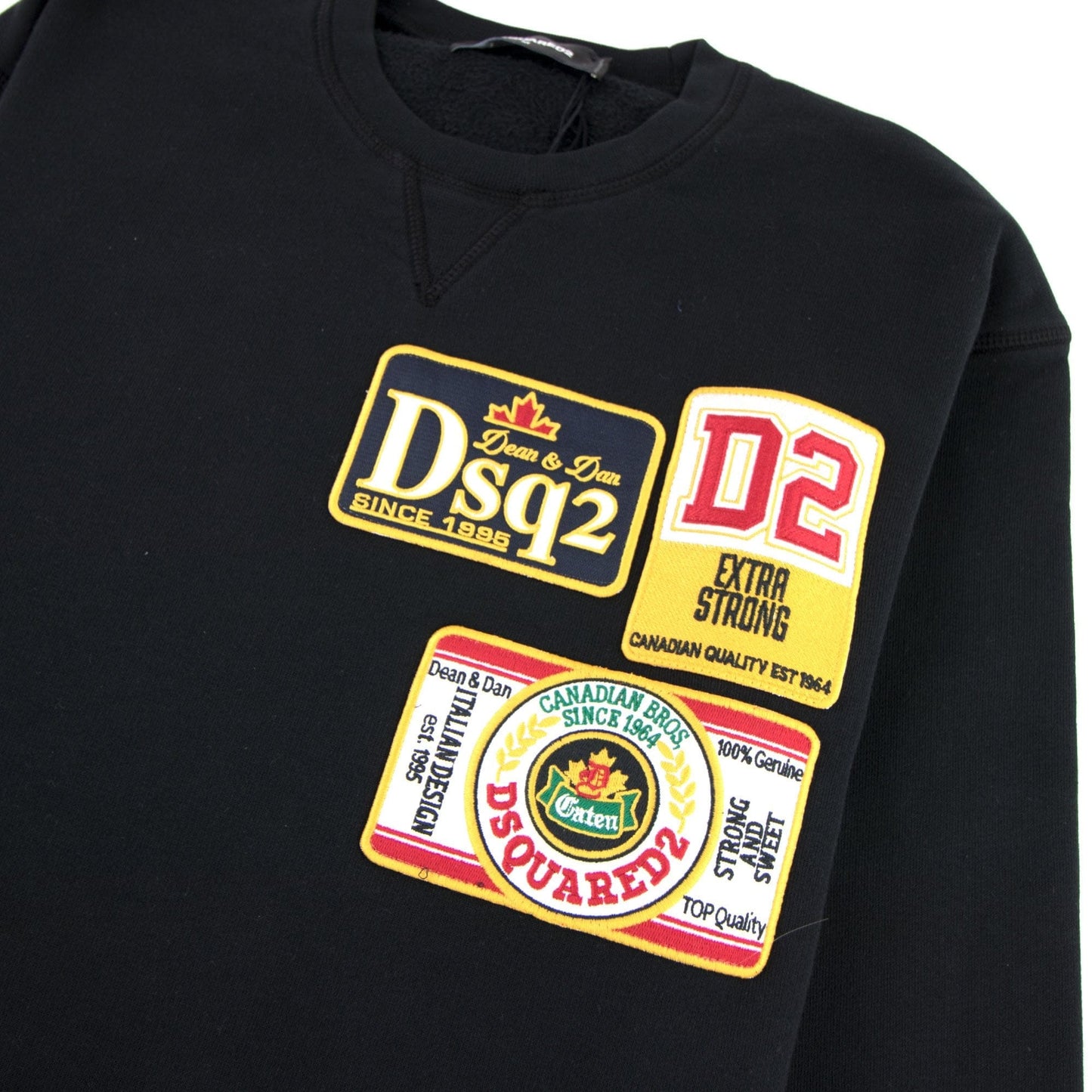 Dsquared2 Beer Logo Sweater Black