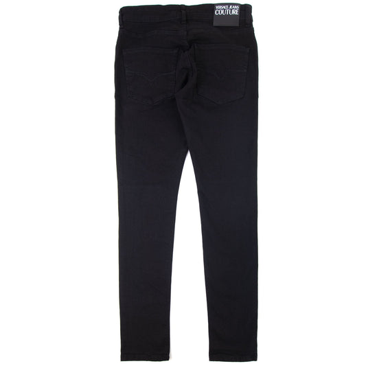Versace Jeans Couture Slim Fit Denim Stretch Jean Black