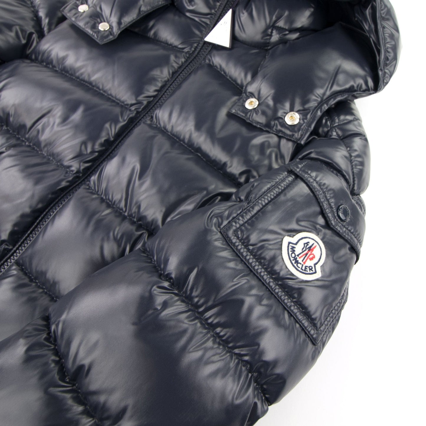 Moncler Junior New Maya Giubbotto Down Jacket Navy 742