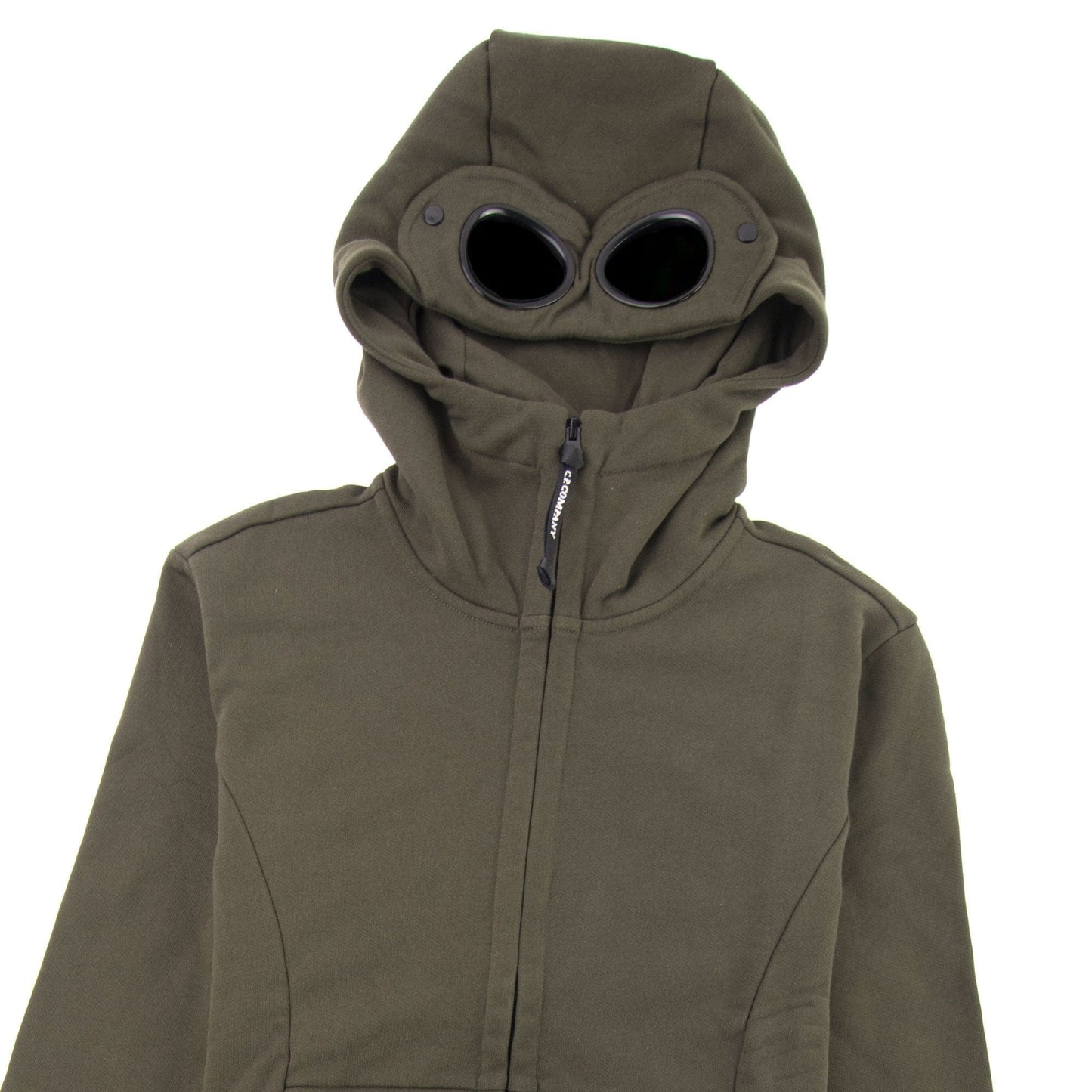 CP Company Hooded Sweat Goggle Khaki 922