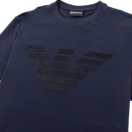 Emporio Armani Eagle Logo T-shirt Navy Blue 0922