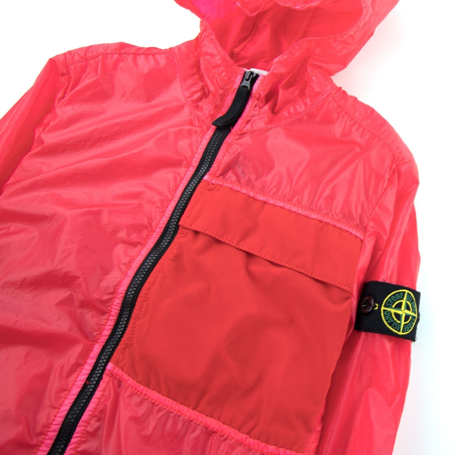 Stone Island Junior 41230 Lamy Packable Jacket Red V0010