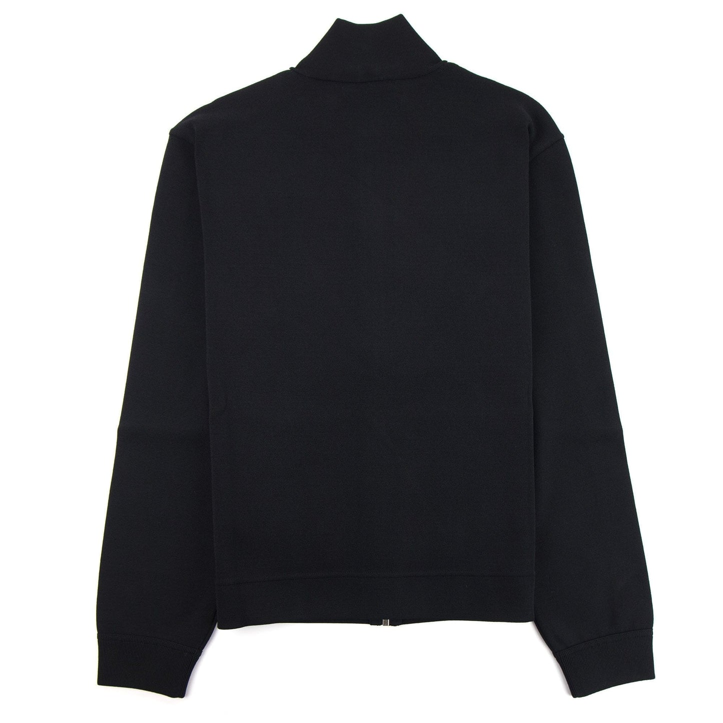 Valentino VLTN Viscose Zip Up Sweatshirt Black