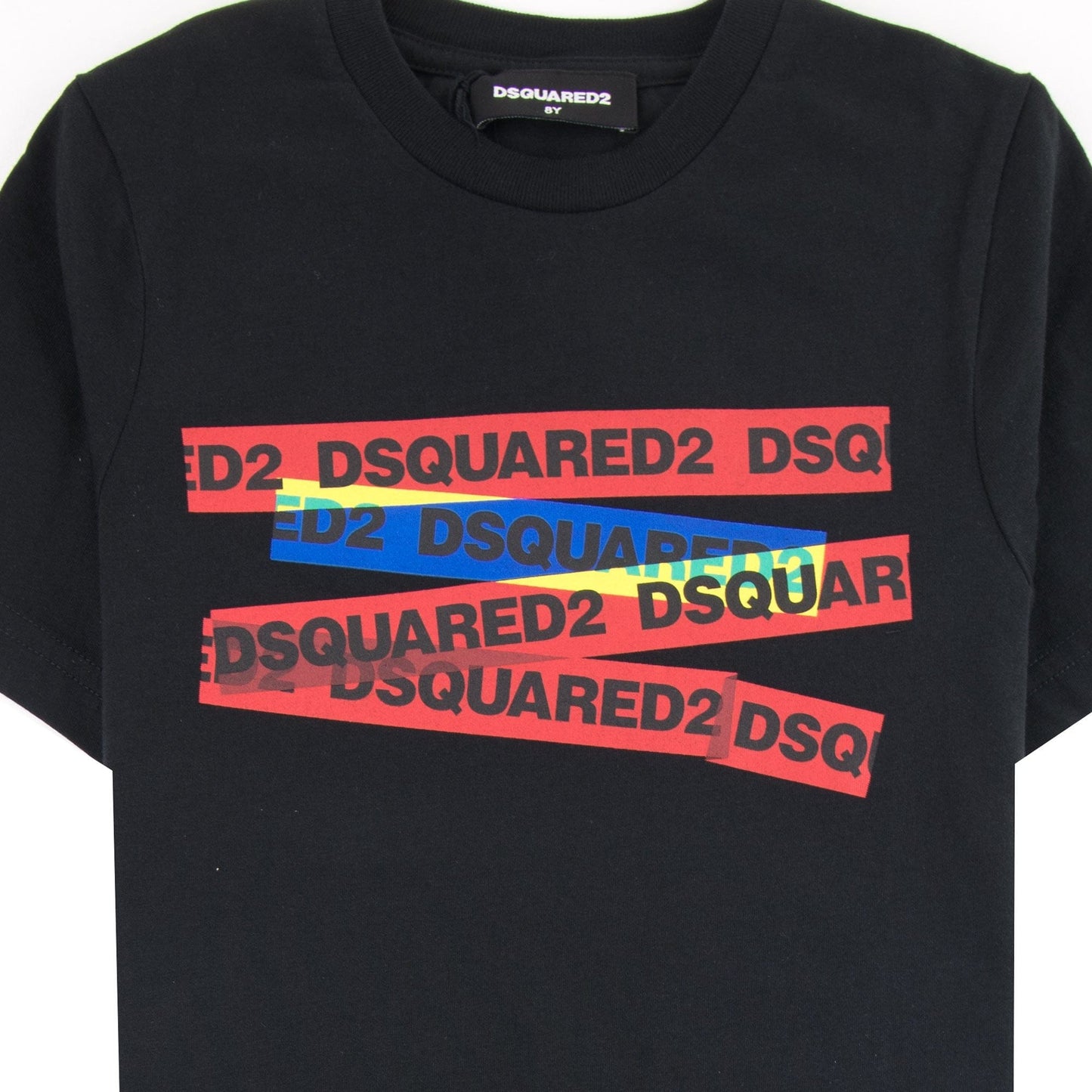 Dsquared2 Kids Banner T-shirt Black