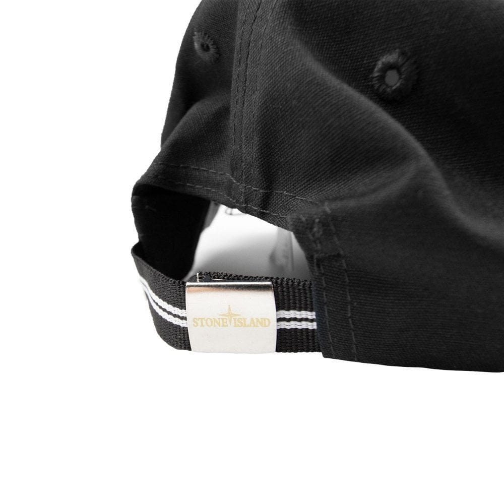 Stone Island Junior Compass Cap Black V0029