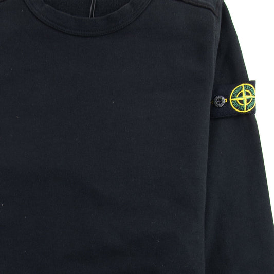 Stone Island Junior Crewneck Sweatshirt Black V0029
