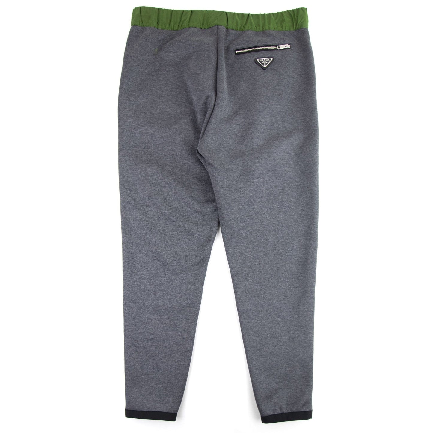 Prada Technical Cotton Trousers Nero