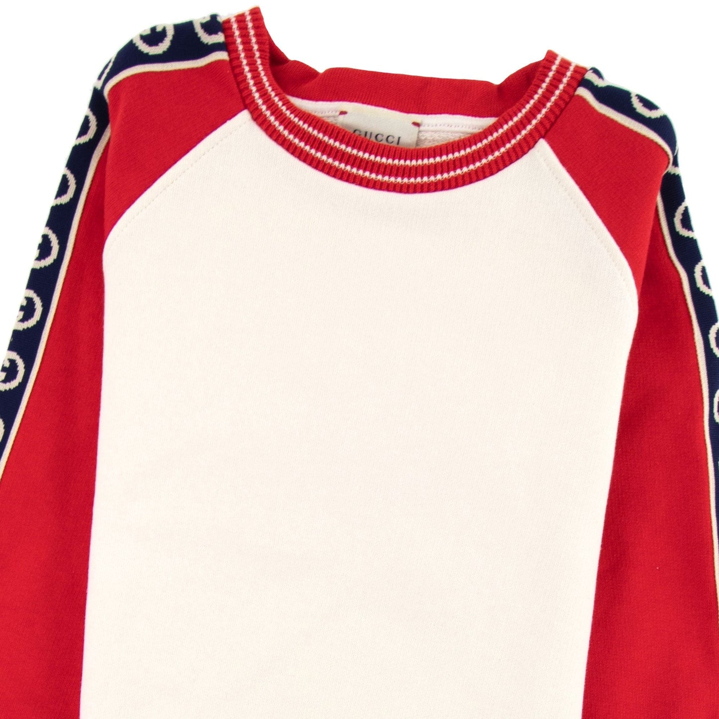 Gucci Junior Interlocking G Sweatshirt Cream