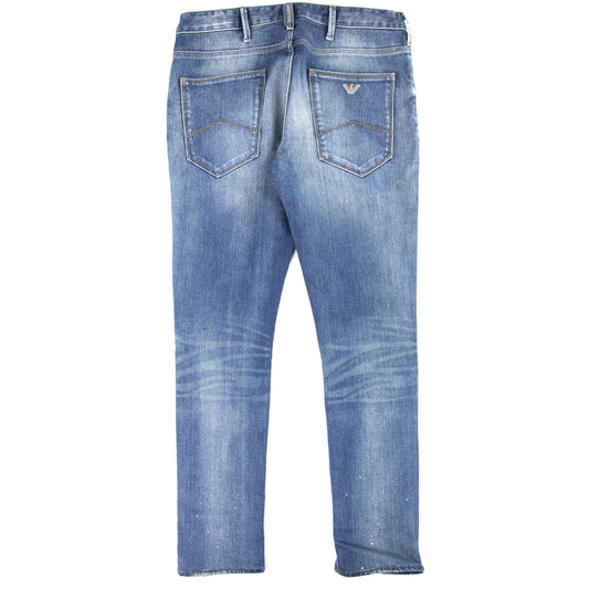 Armani Jeans J06 Stretch Slim Fit Jeans Dark Indigo