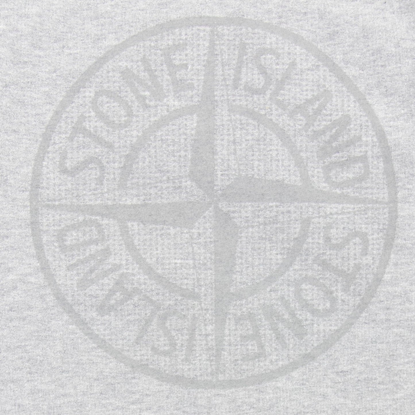 Stone Island Junior 60940 Reflective Logo Sweatshirt Grey V1064