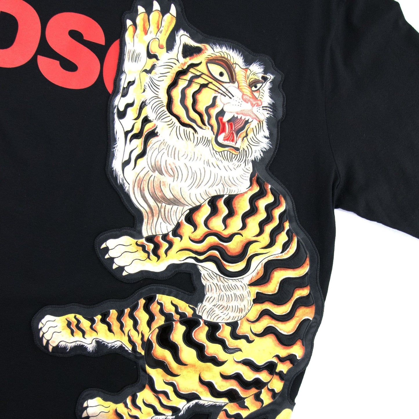 Dsquared2 Tiger T-shirt Black 900