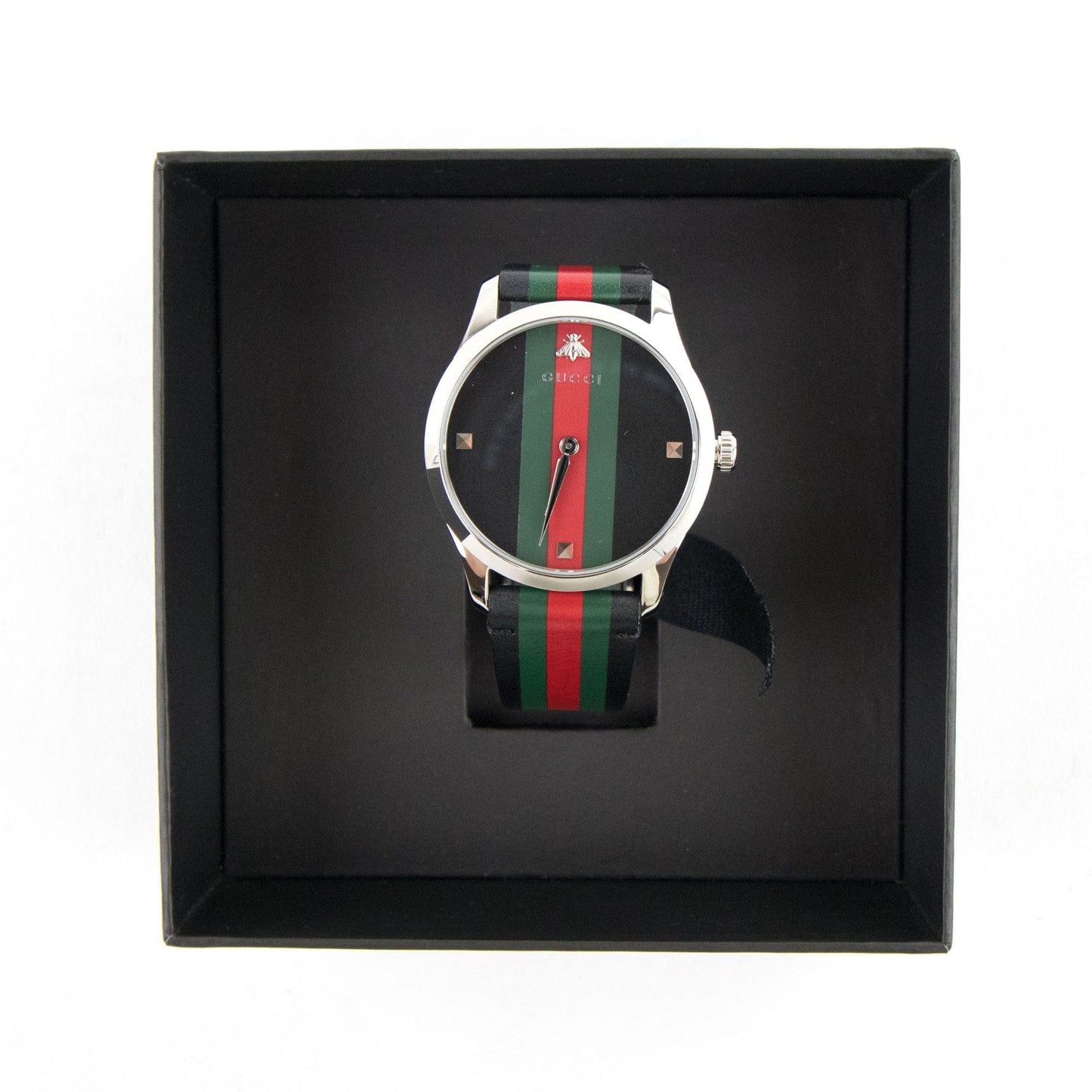 Gucci G-timeless 38mm Watch Green/Red