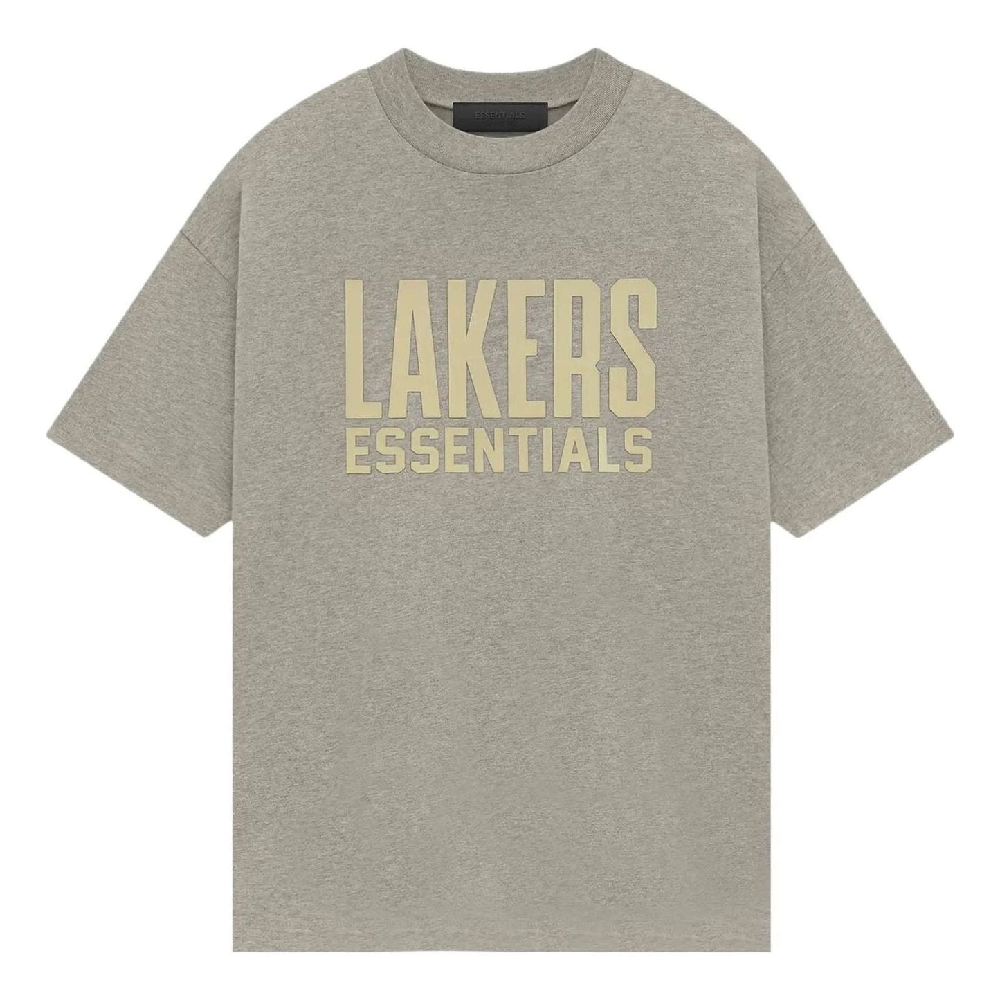 Fear of God Essentials x NBA Los Angeles Lakers T-shirt 'Grey Yellow' 125AL244106F