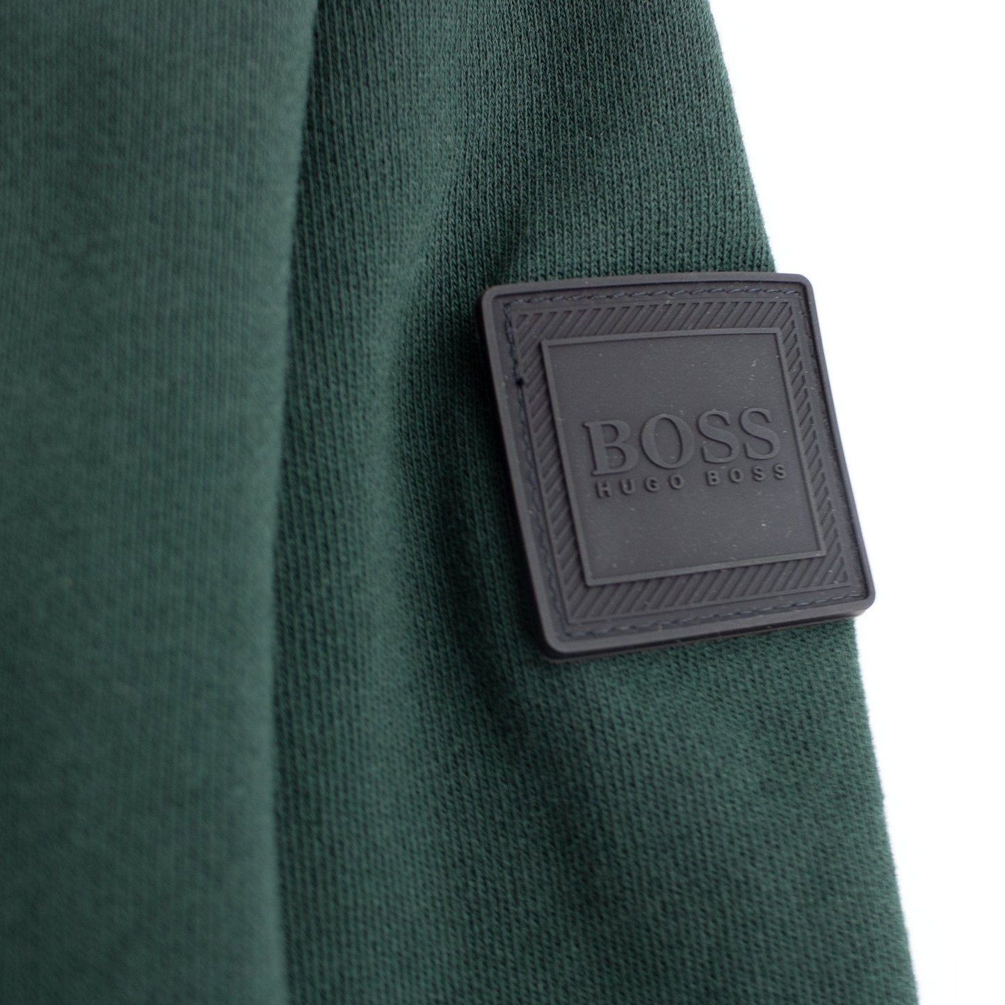 Hugo Boss Relaxed Fit Cotton Jacket Green