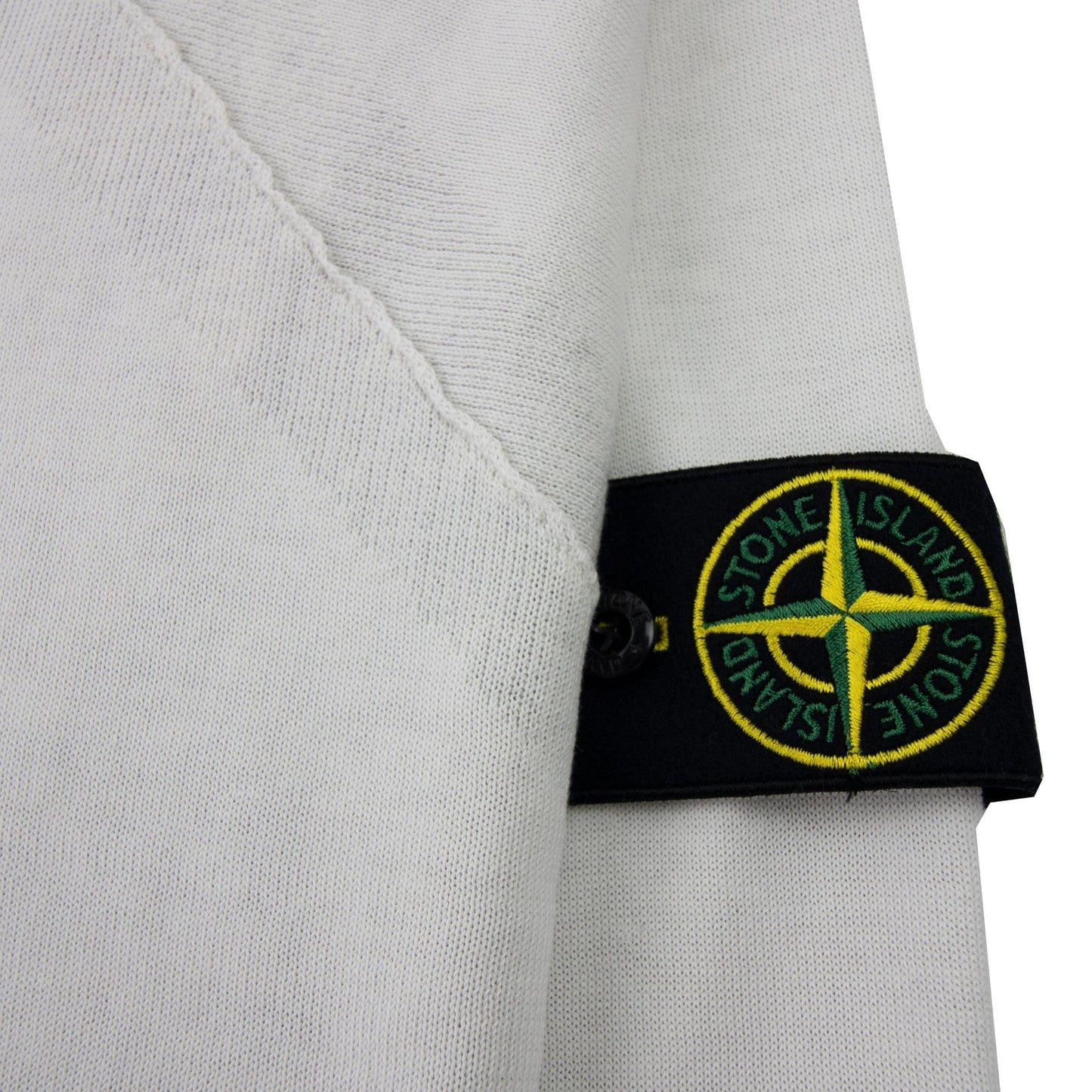 Stone Island Reversible Knit Pullover Light Grey