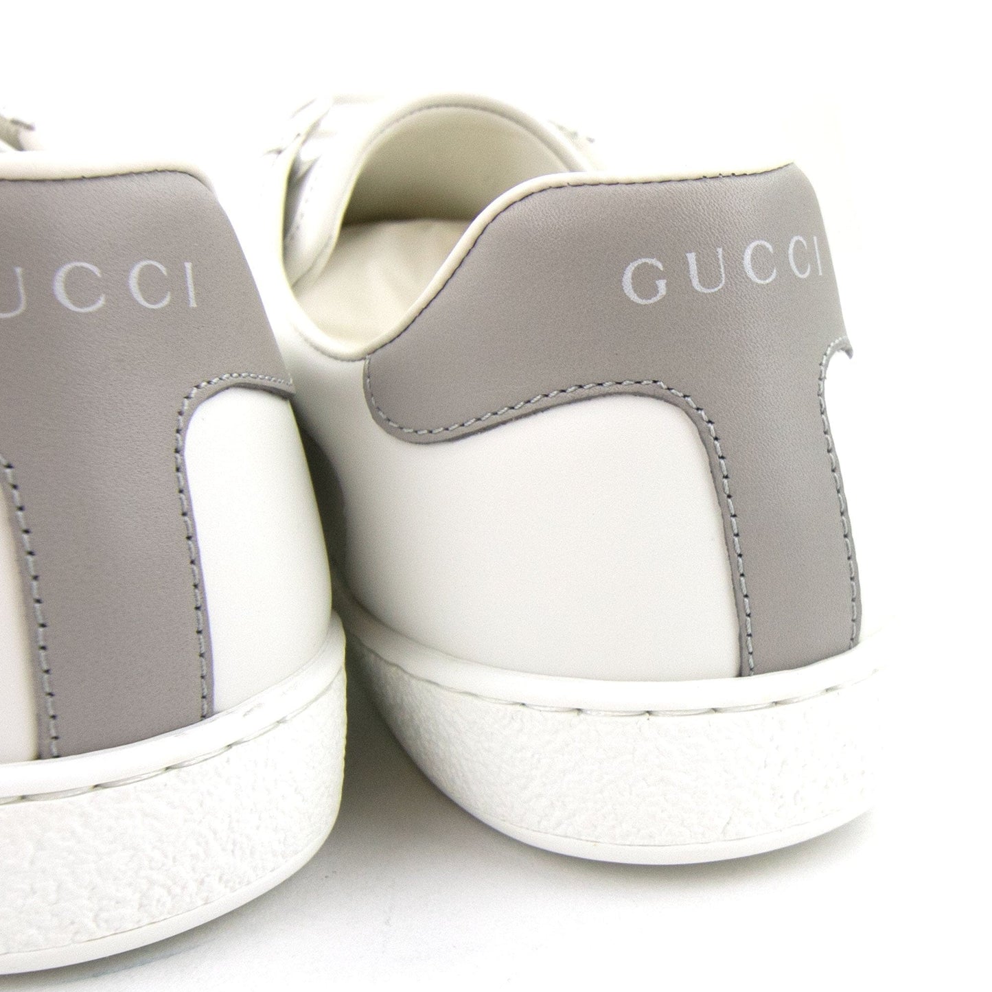 Gucci Ace With Interlocking G Sneakers White 9094