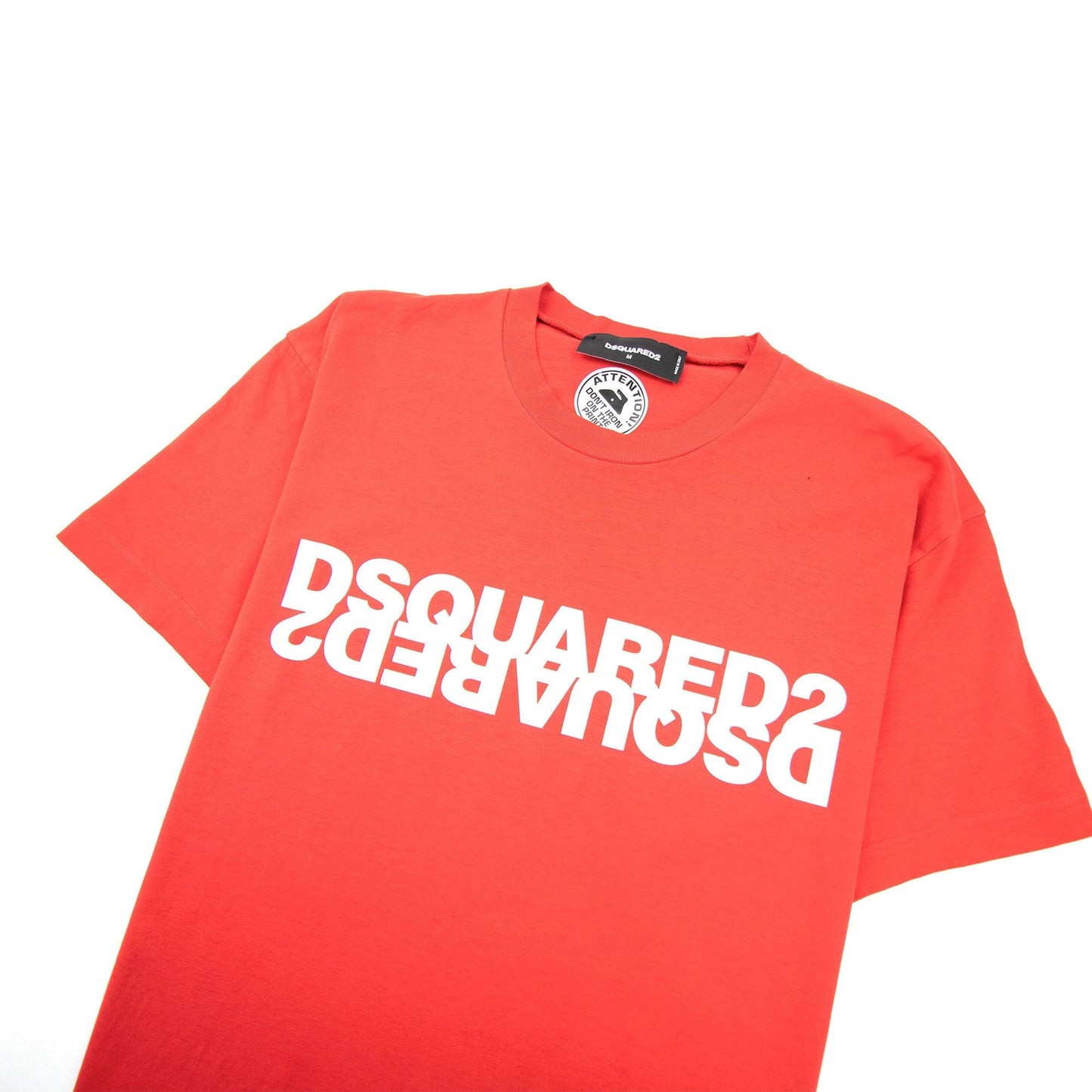 Dsquared2 Mirror Logo Tshirt Red