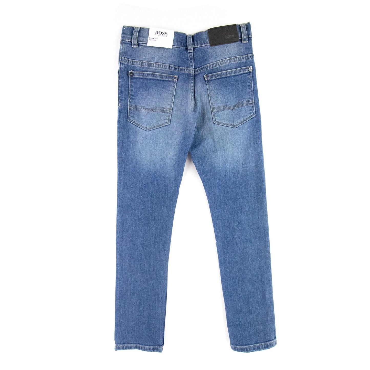 Hugo Boss Kids Adjustable Slim Fit Jeans Denim