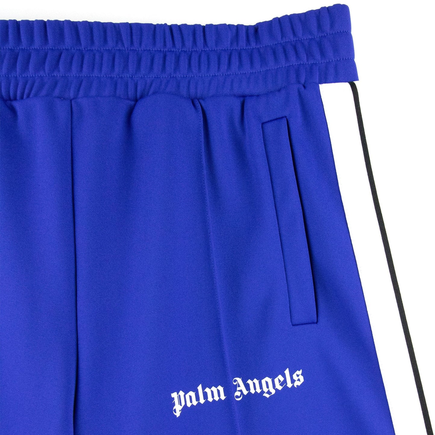 Palm Angels Classic Track Shorts Blue/white