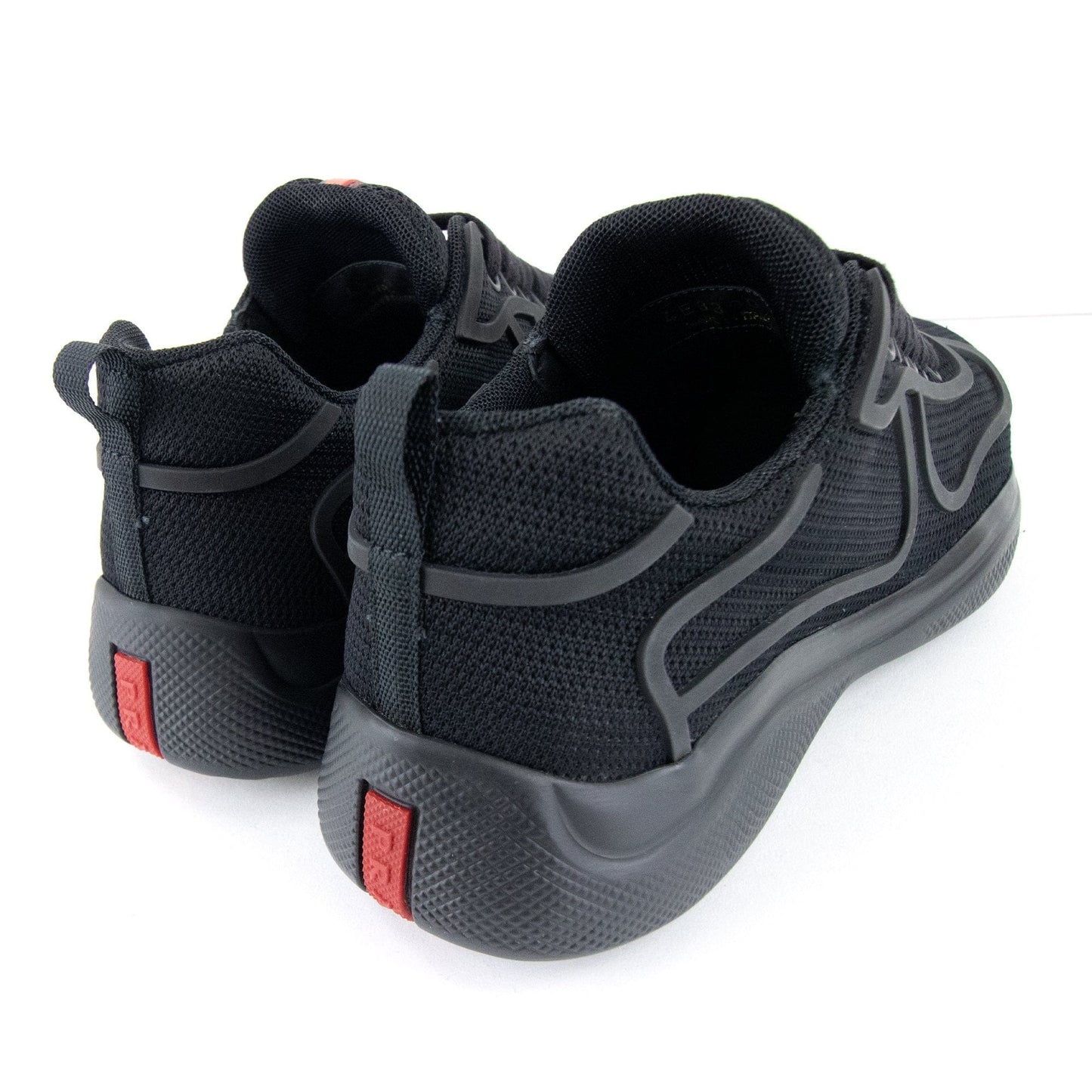 Prada Bike Fabric Sneakers Black