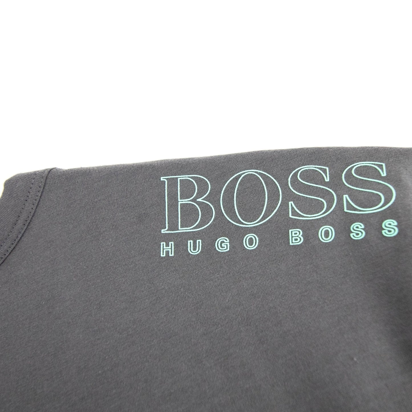 Hugo Boss Regular-fit T-shirt With Contrast Logo Navy 414 DS3