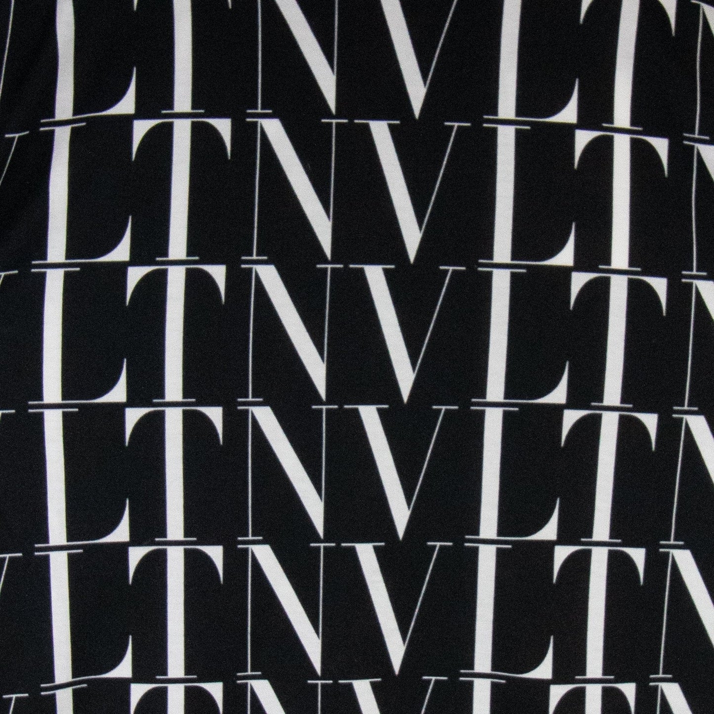 Valentino Logo Times Print T Shirt Black/white