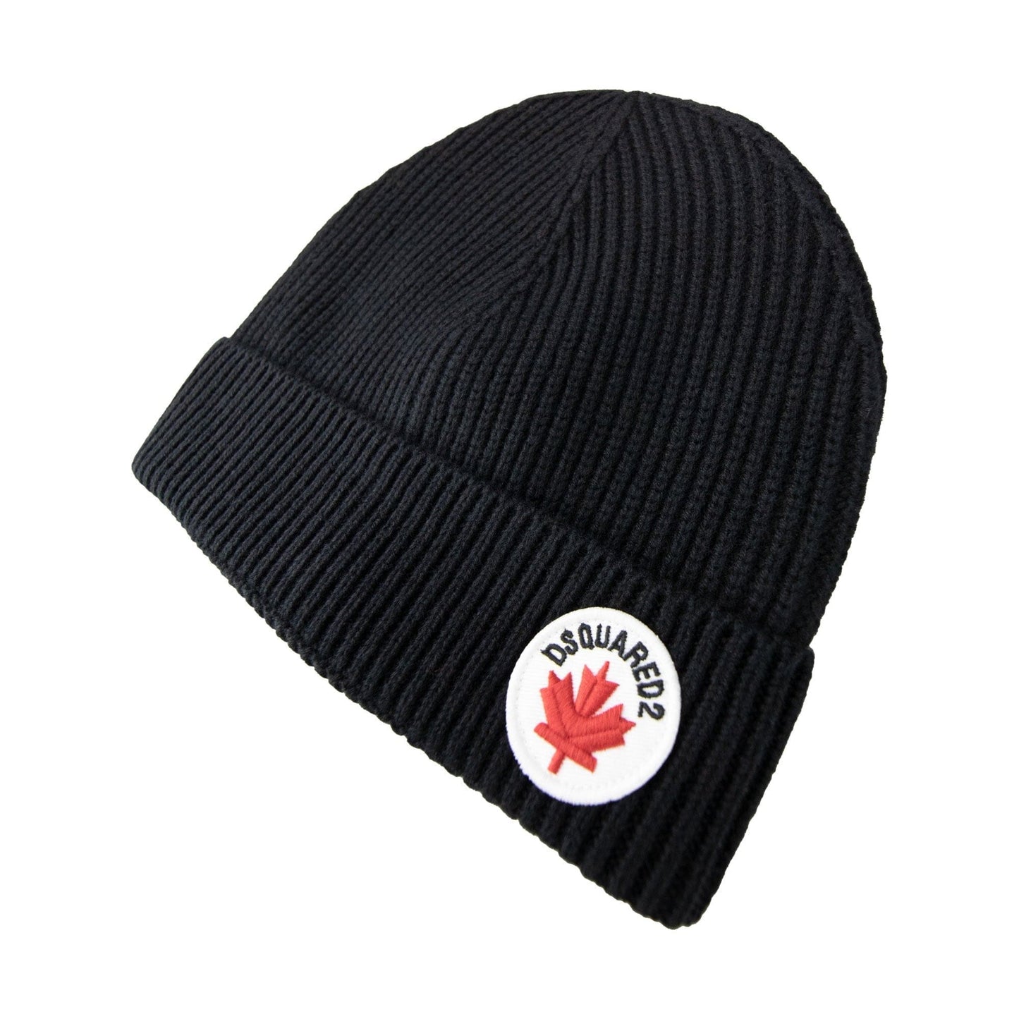 Dsquared2 Maple Leaf Beanie Black