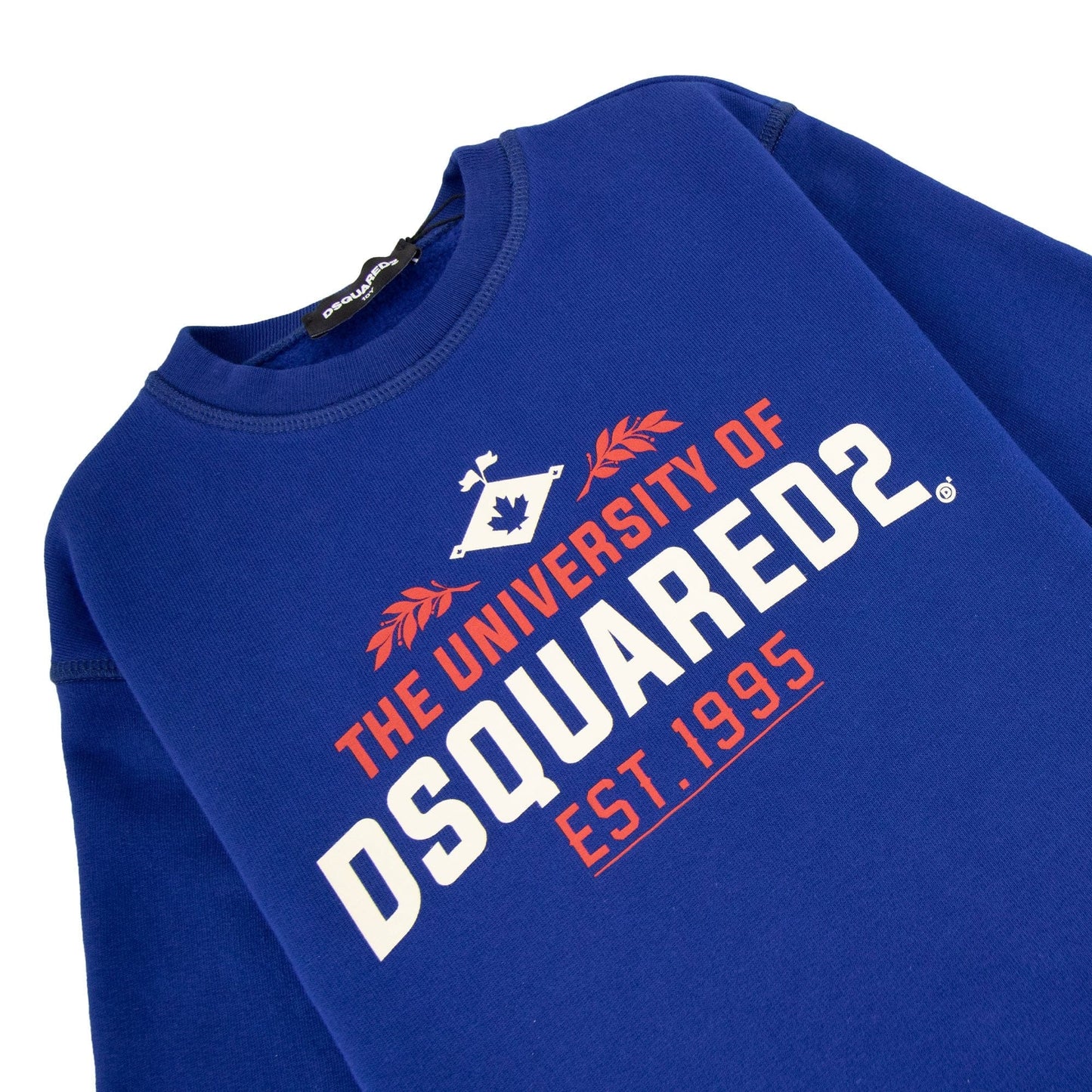 Dsquared2 Kids University Of Dsquared Sweatshirt Blue