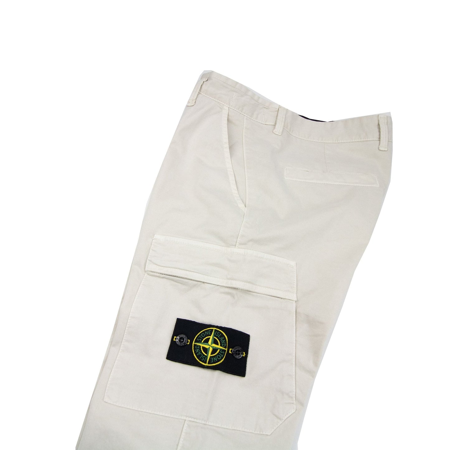 Stone Island Cargo Trousers Flap Pocket Beige