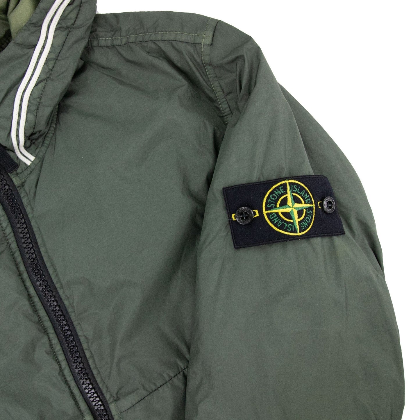 Stone Island Garment Dyed Crinkle Reps Jacket Khaki V0059