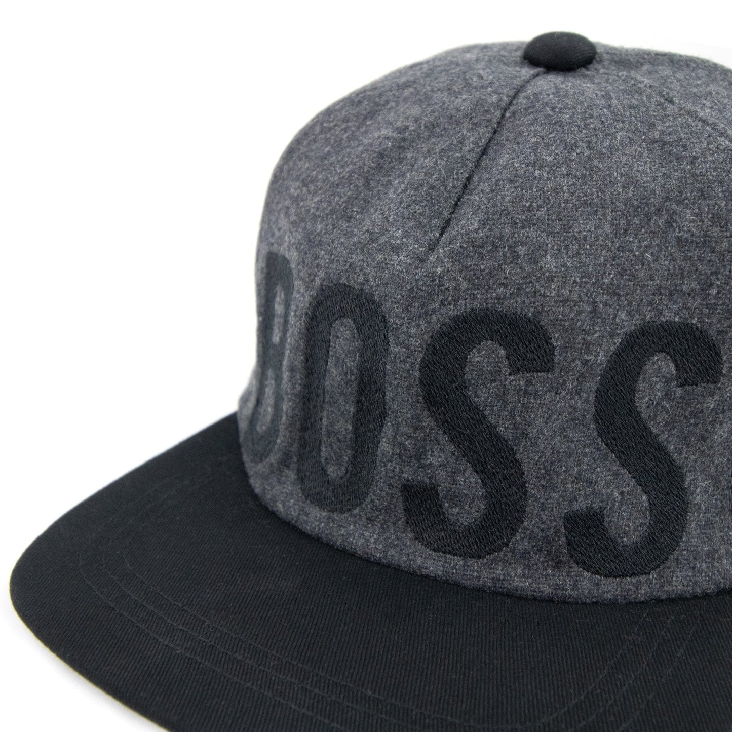 Hugo Boss Kids Front Logo Ball Cap Dark Grey