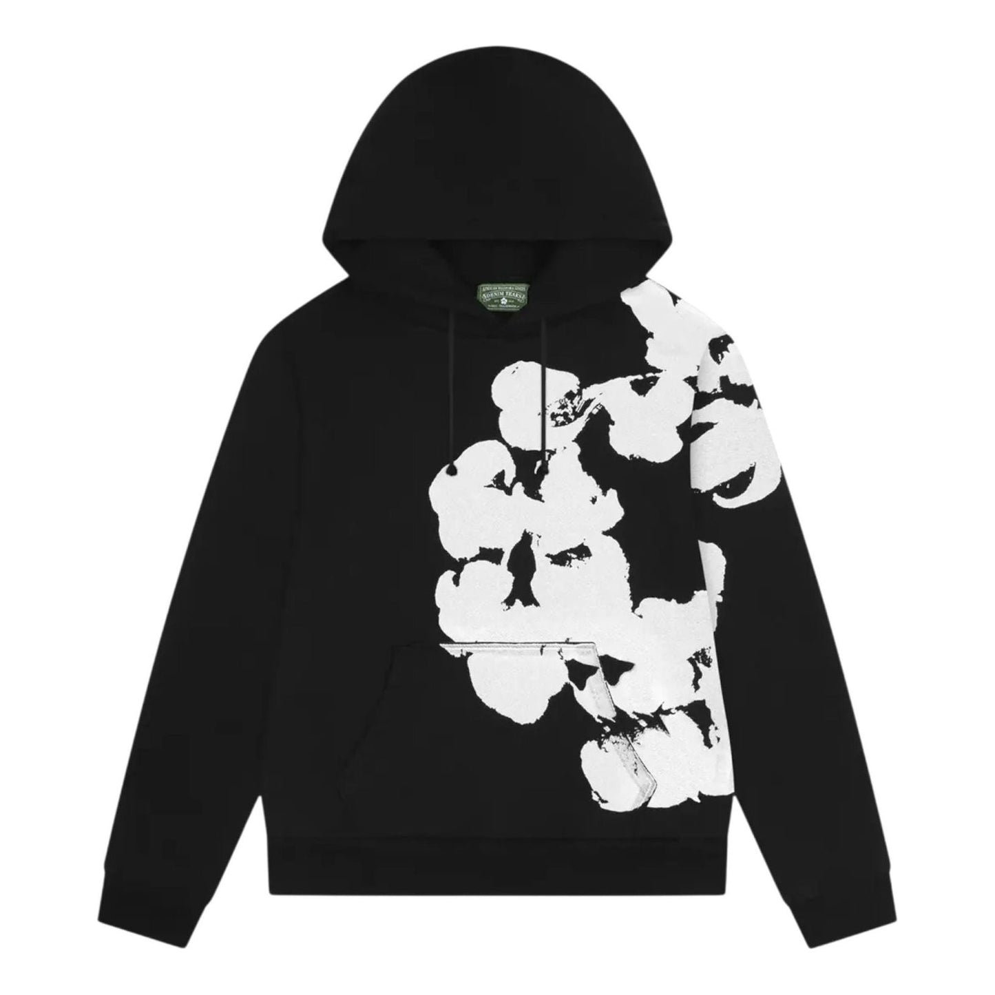 Denim Tears Big Cotton Wreath Sweatshirt 'Black' SS25THD0631