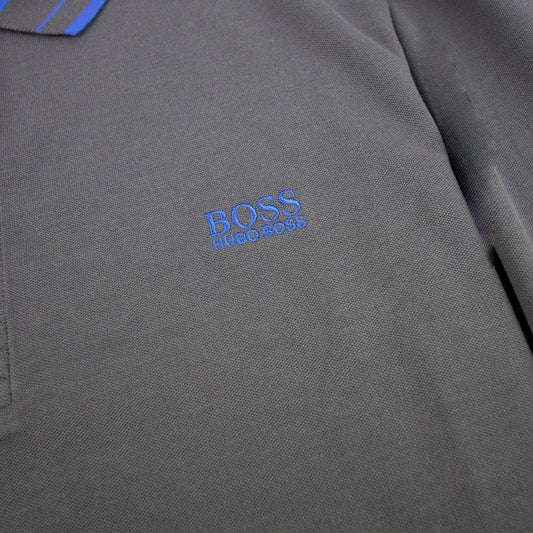 Hugo Boss Pleesy L/s Polo Shirt Dark Grey SA26