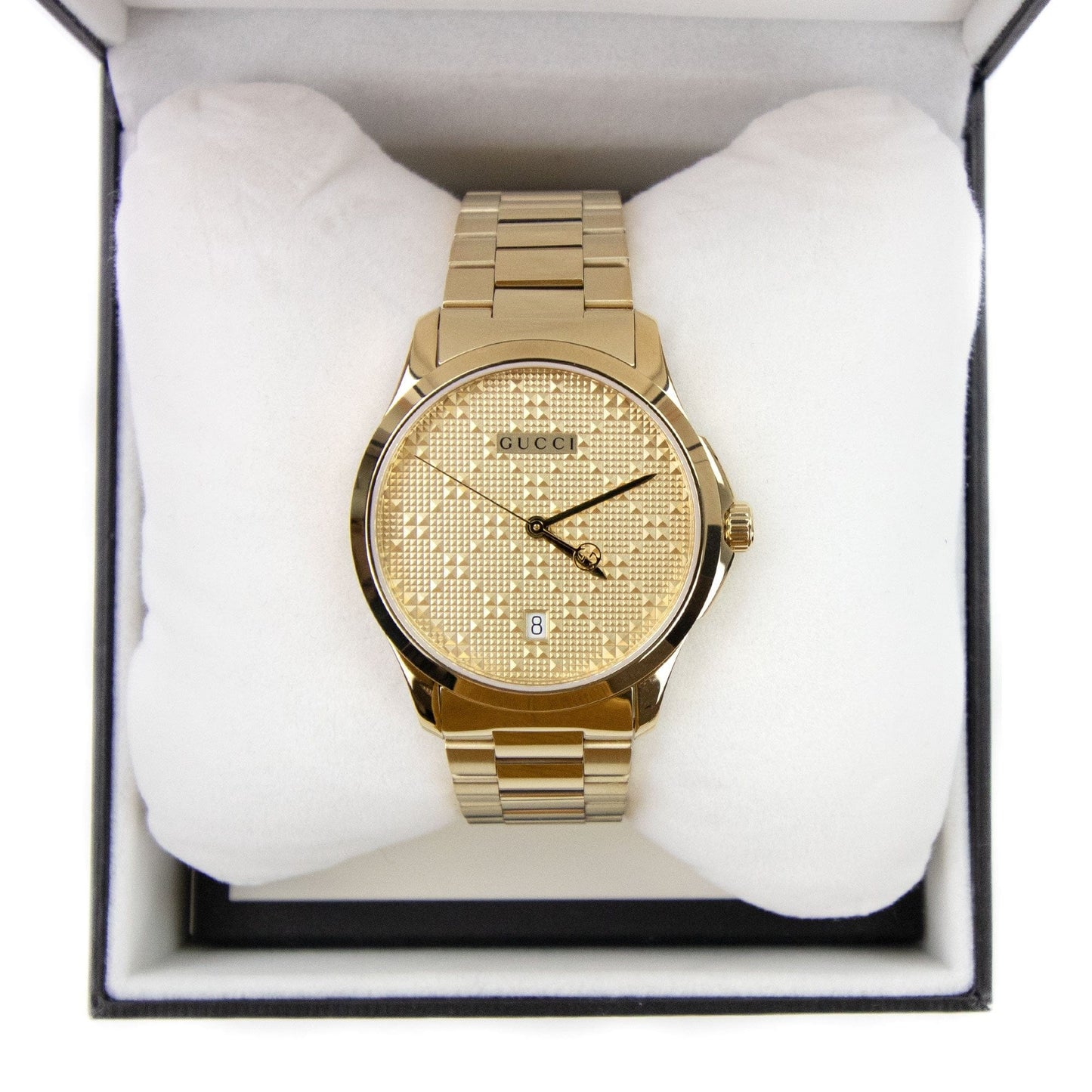 Gucci G-timeless Patterned Dial Bracelet Watch