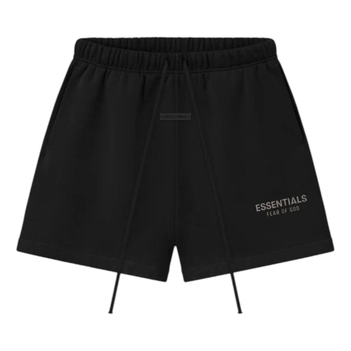 Fear of God Essentials Classic Fleece Sweatshort 'Jet Black' 160SP252000F