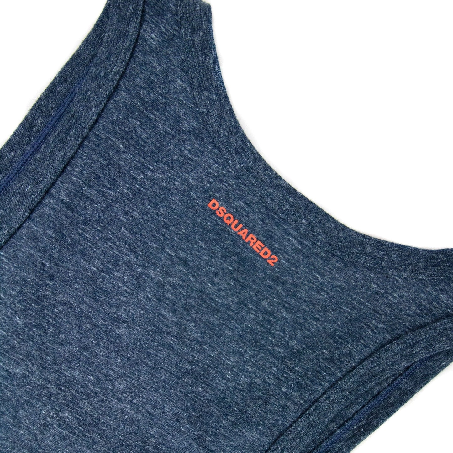 Dsquared2 Back Logo Vest Top Navy