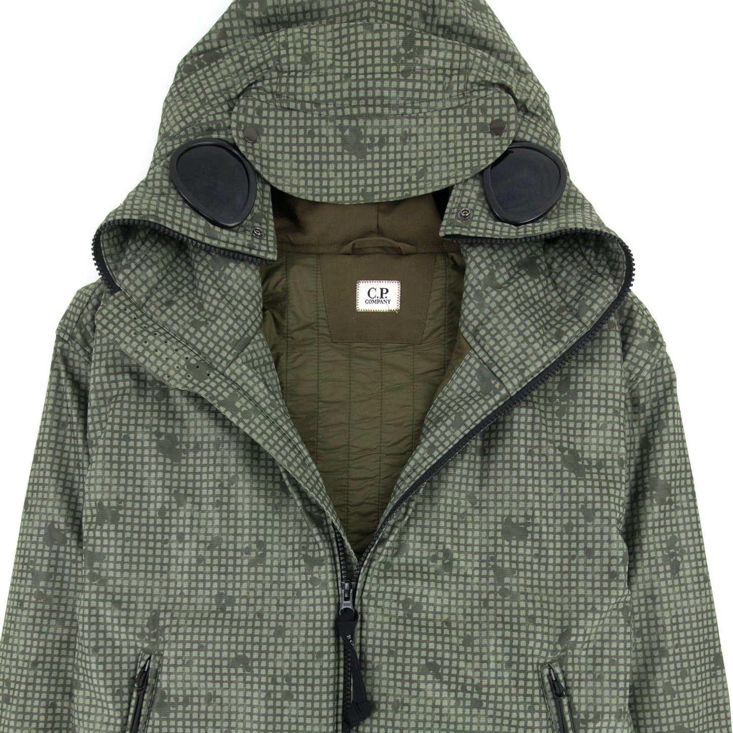 Cp Company Camouflage Limited Edition Goggle Jacket Camo