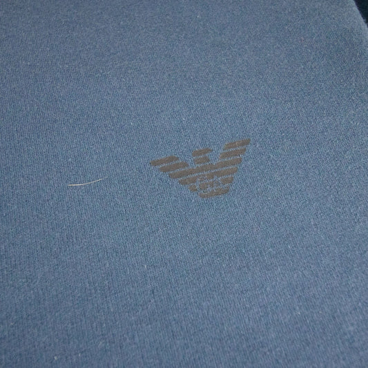 Emporio Armani Printed Logo S/s Tshirt Marine