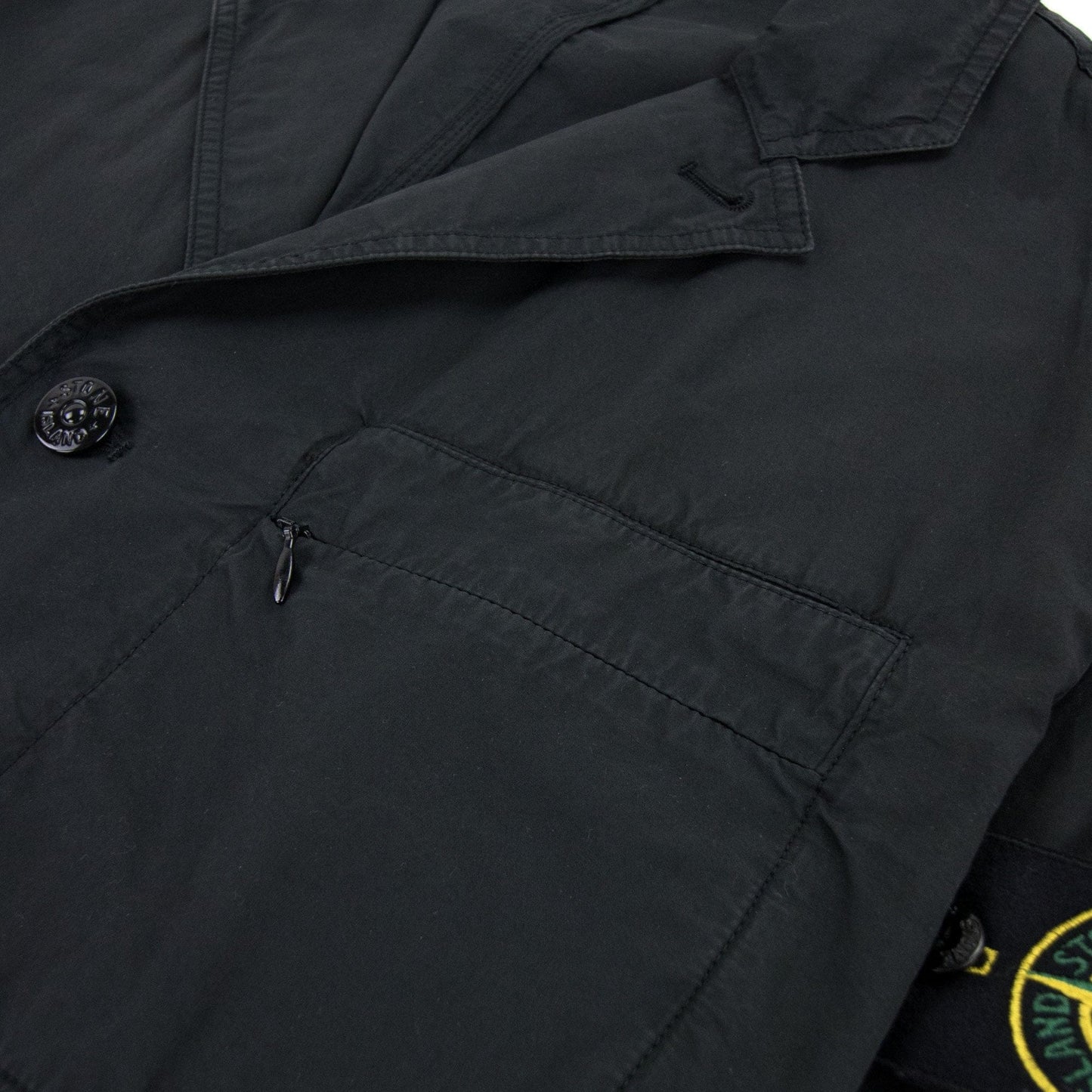 Stone Island Tela Paracadute Blazer Black V0029