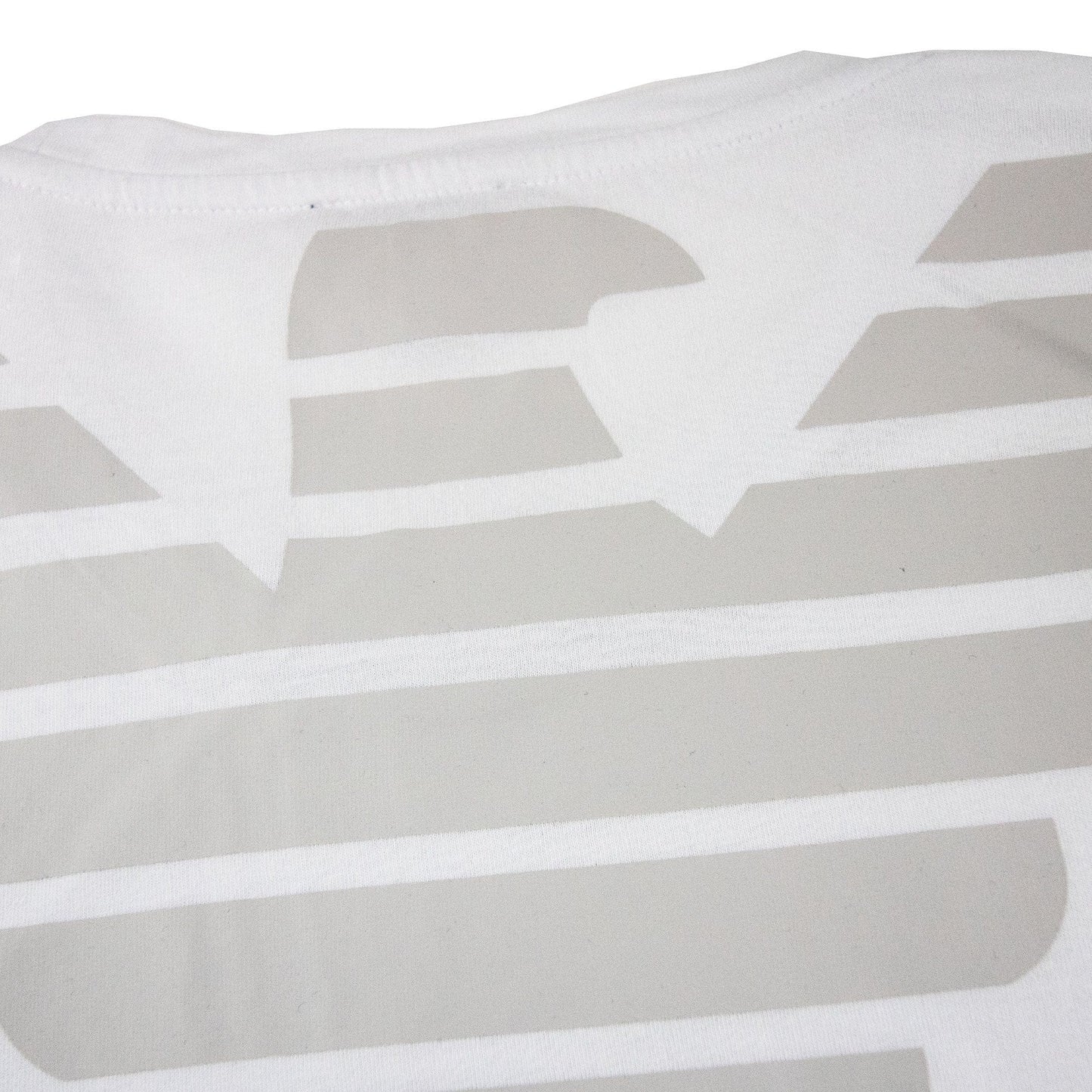 Armani Jeans Back Eagle Logo T Shirt White