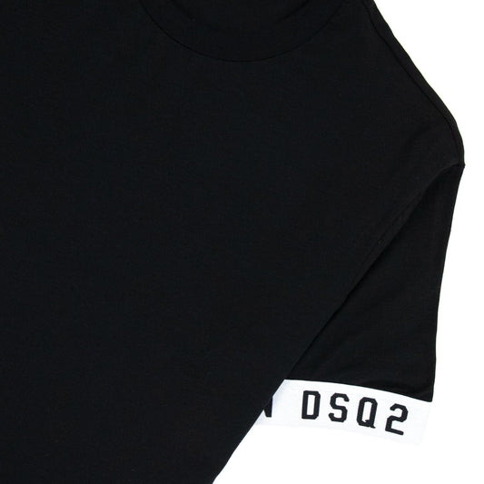 Dsquared2 Swim Shorts & Underw Dsq2 Icon Arm Band T-shirt Black/white