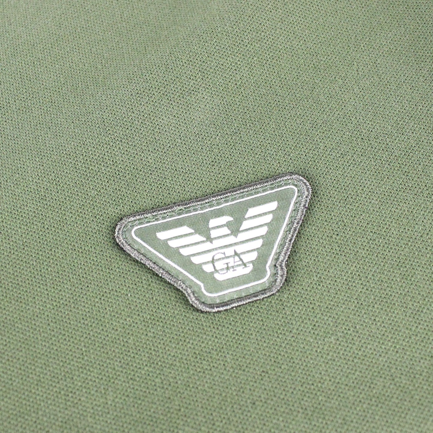 Emporio Armani Twin Tapped Eagle Logo S/s Polo Verde Green