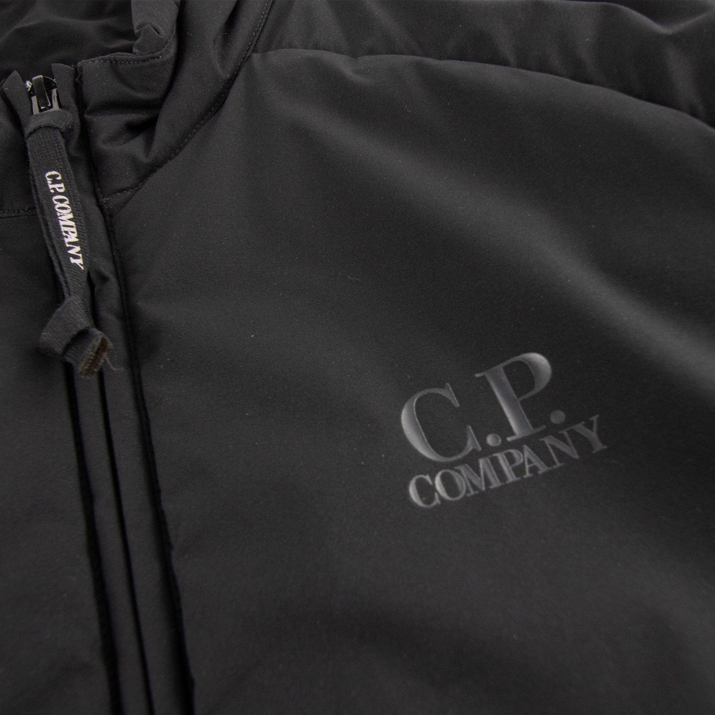 Cp Company Water Proof Zip Up Jacket Black 999