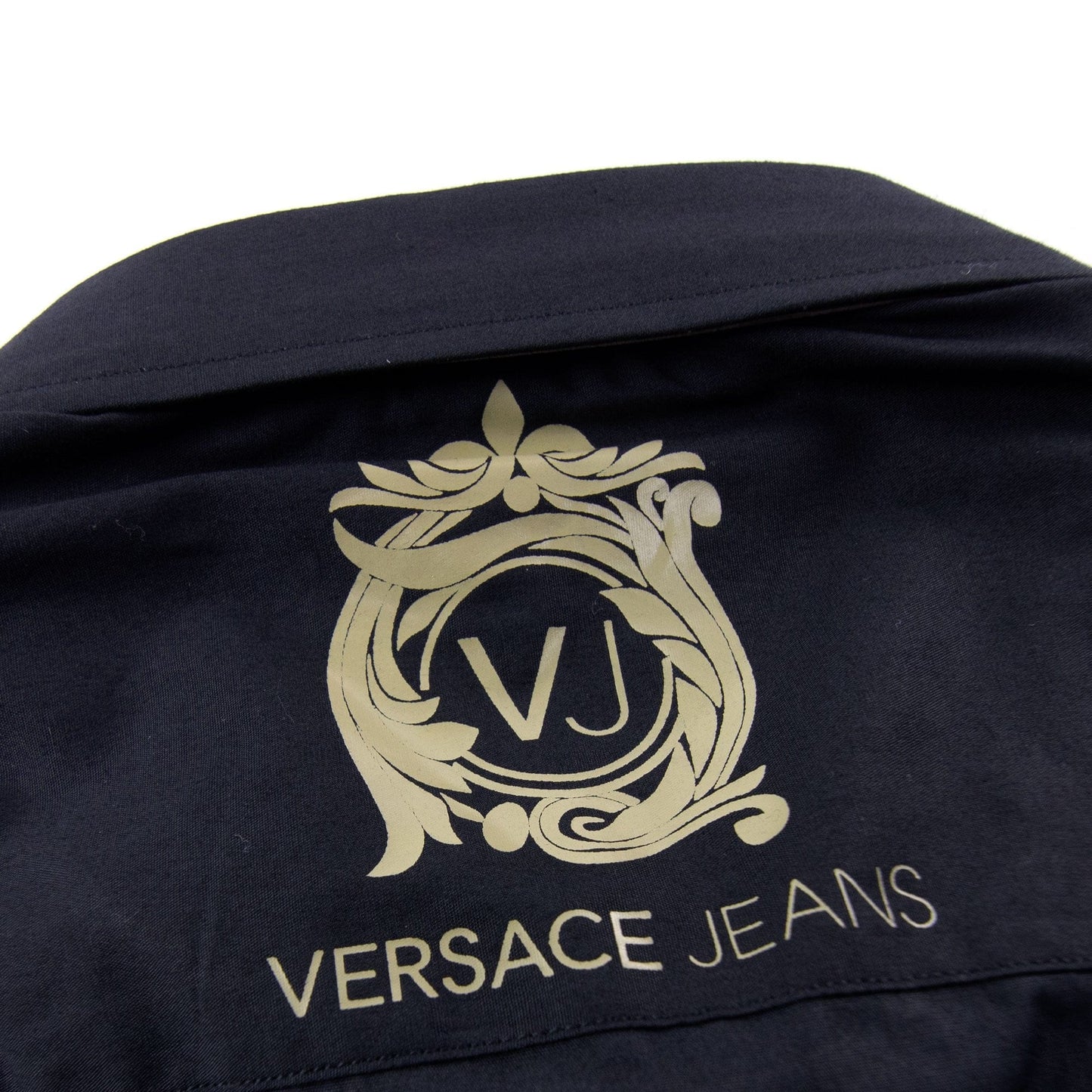 Versace Jeans Stud & Embroidered L/s Shirt Black