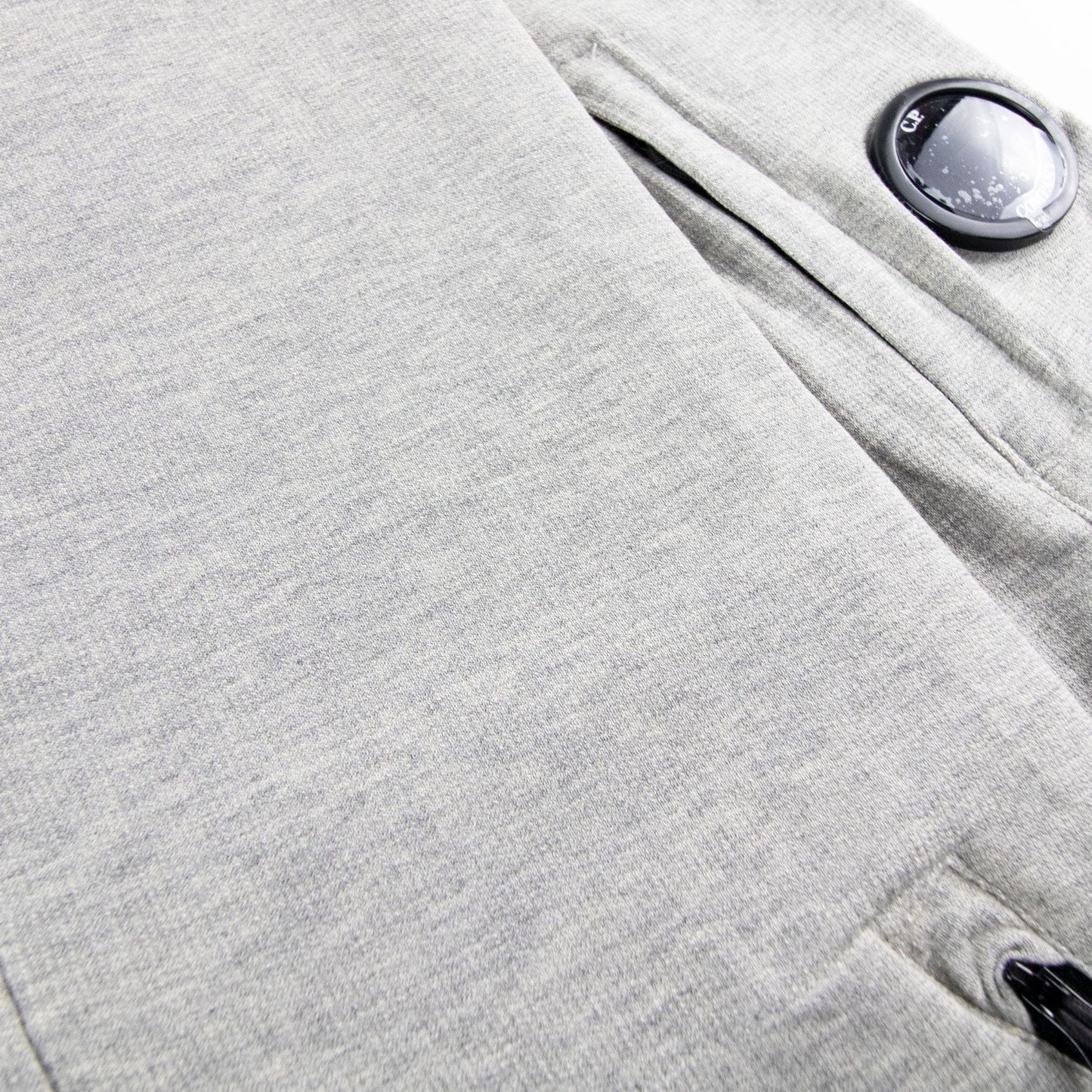 CP Company Funnel Neck Watch-viewer Lens Zip Up Sweatshirt Grey M93
