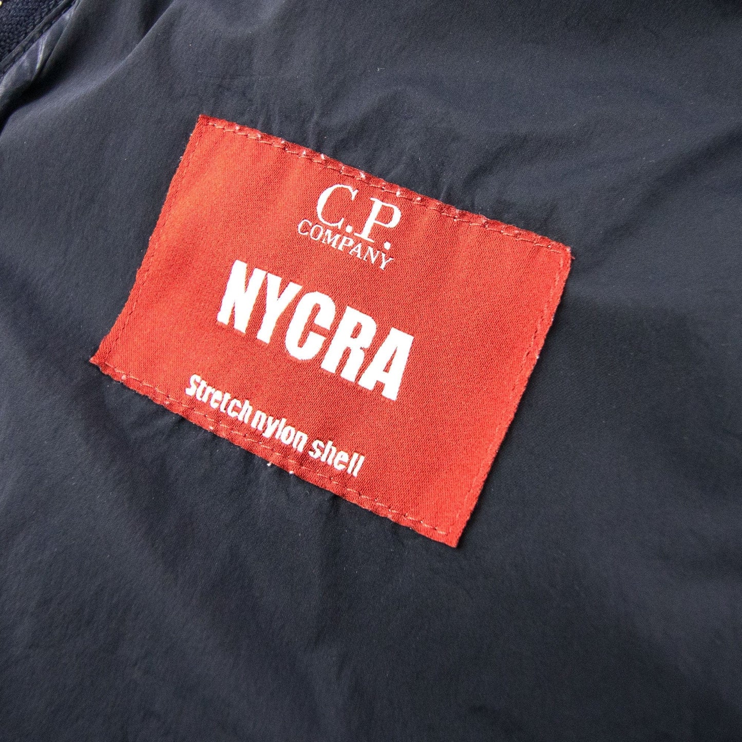 Cp Company Nycra Stretch Nylon Goggle Jacket Navy 888