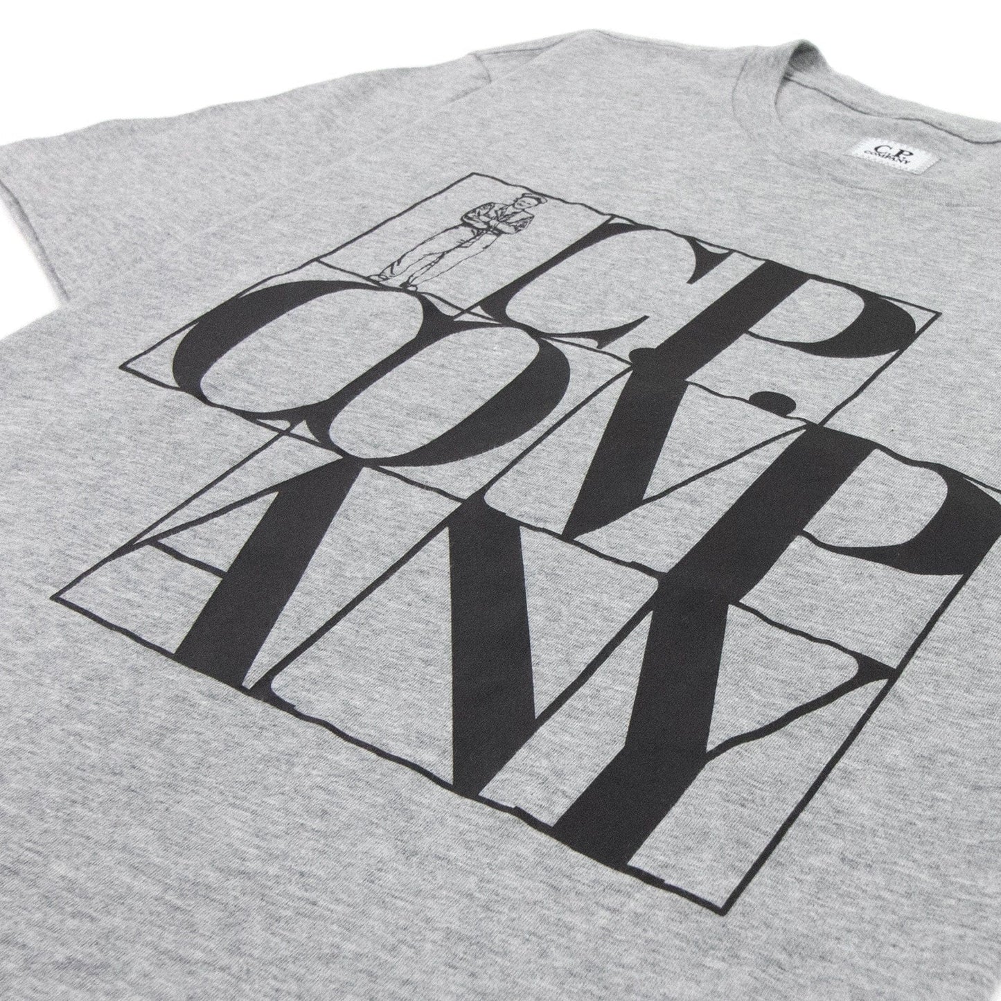 Cp Company C.p Block Man Tshirt Grey M93