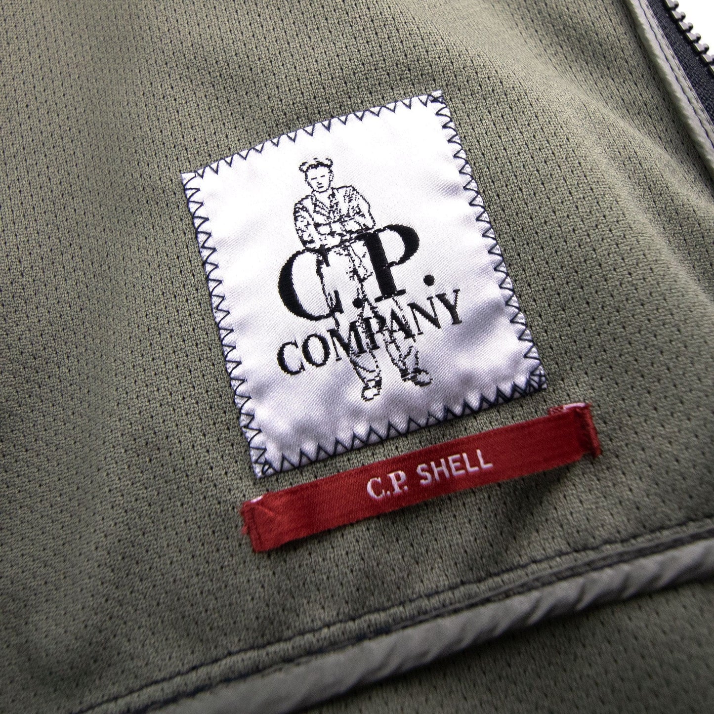Cp Company Light Soft Shell Goggle Hood Jacket Navy 888